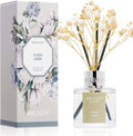 Airkeep Reed Diffuser Set,3.38 fl oz (100 ml) - Clean Linen Oil Diffusers with 8 Reed Sticks,Home Fragrance Reed Diffuser for Bathroom Shelf Decor