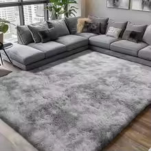 VIKAMA Ultra-Soft Puffy Rug, Bedroom & Living Room Indoor Floor Mat, Nursery Carpet, Children's Girls' Room Home Decor
