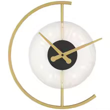 Nordic Clock Wall Lamp, Modern Minimalist LED Wall Light for Living Room, Bedroom & Background Wall Decoration